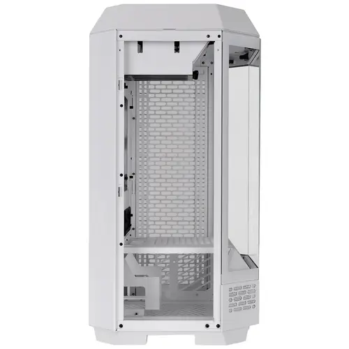 Thermaltake The Tower 300 Micro-Tower Gaming-Gehäuse Weiß 2 vorinstallierte Lüfter, Seitenfenster Thermaltake The Tower 300 Micro-Tower Gaming-Gehäuse Weiß 2 vorinstallierte Lüfter, Seitenfenster