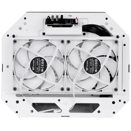 Thermaltake The Tower 300 Micro-Tower Gaming-Gehäuse Weiß 2 vorinstallierte Lüfter, Seitenfenster Thermaltake The Tower 300 Micro-Tower Gaming-Gehäuse Weiß 2 vorinstallierte Lüfter, Seitenfenster