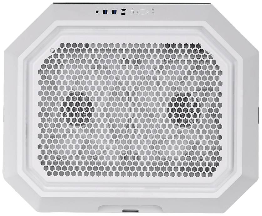 Thermaltake The Tower 300 Micro-Tower Gaming-Gehäuse Weiß 2 vorinstallierte Lüfter, Seitenfenster