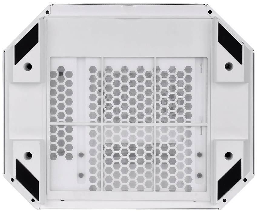 Thermaltake The Tower 300 Micro-Tower Gaming-Gehäuse Weiß 2 vorinstallierte Lüfter, Seitenfenster