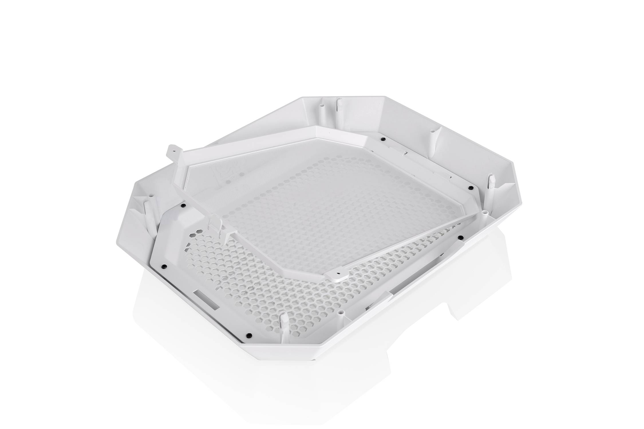 Thermaltake The Tower 300 Micro-Tower Gaming-Gehäuse Weiß 2 vorinstallierte Lüfter, Seitenfenster