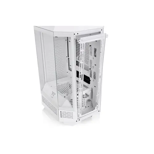 Thermaltake The Tower 300 Micro-Tower Gaming-Gehäuse Weiß 2 vorinstallierte Lüfter, Seitenfenster Thermaltake The Tower 300 Micro-Tower Gaming-Gehäuse Weiß 2 vorinstallierte Lüfter, Seitenfenster