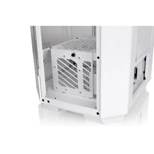 Thermaltake The Tower 300 Micro-Tower Gaming-Gehäuse Weiß 2 vorinstallierte Lüfter, Seitenfenster Thermaltake The Tower 300 Micro-Tower Gaming-Gehäuse Weiß 2 vorinstallierte Lüfter, Seitenfenster