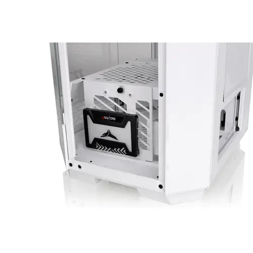 Thermaltake The Tower 300 Micro-Tower Gaming-Gehäuse Weiß 2 vorinstallierte Lüfter, Seitenfenster Thermaltake The Tower 300 Micro-Tower Gaming-Gehäuse Weiß 2 vorinstallierte Lüfter, Seitenfenster