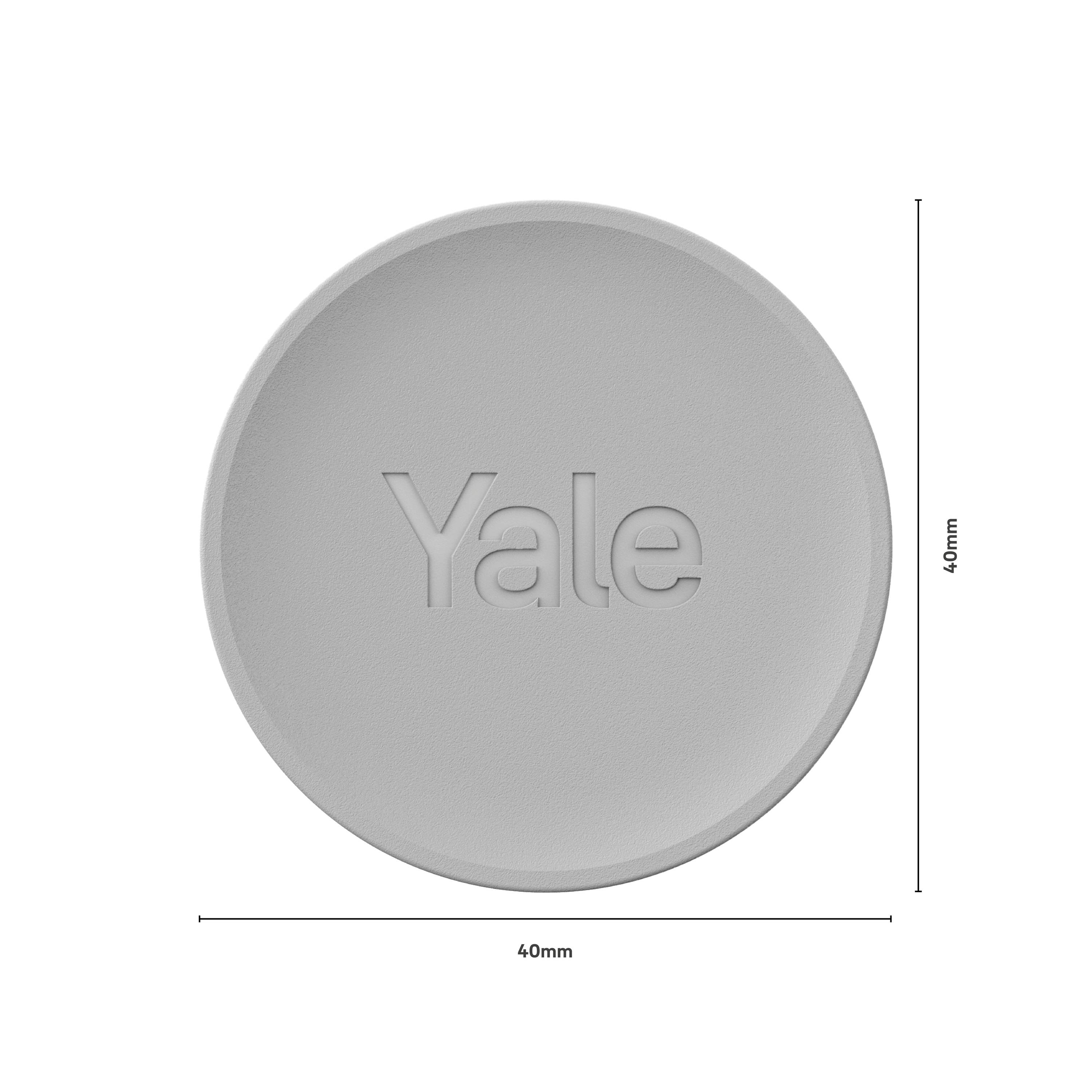 YALE 05/103210/SI Türschloss Bluetooth-fähig