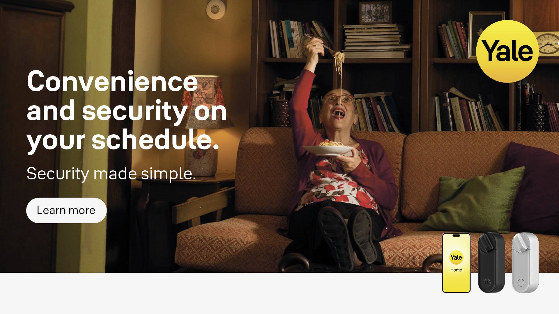 YALE 05/103210/SI Türschloss Bluetooth-fähig