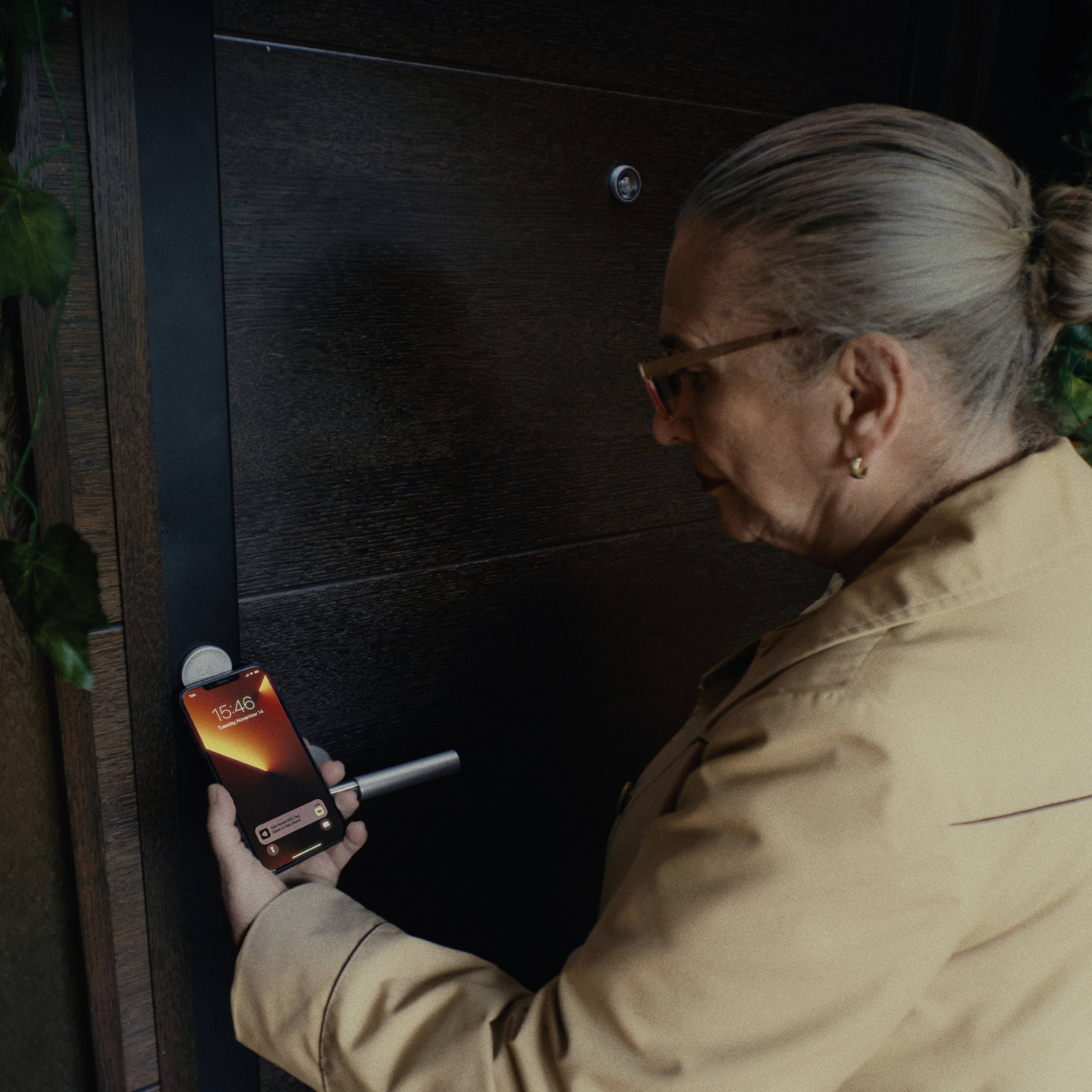 YALE 05/103210/SI Türschloss Bluetooth-fähig