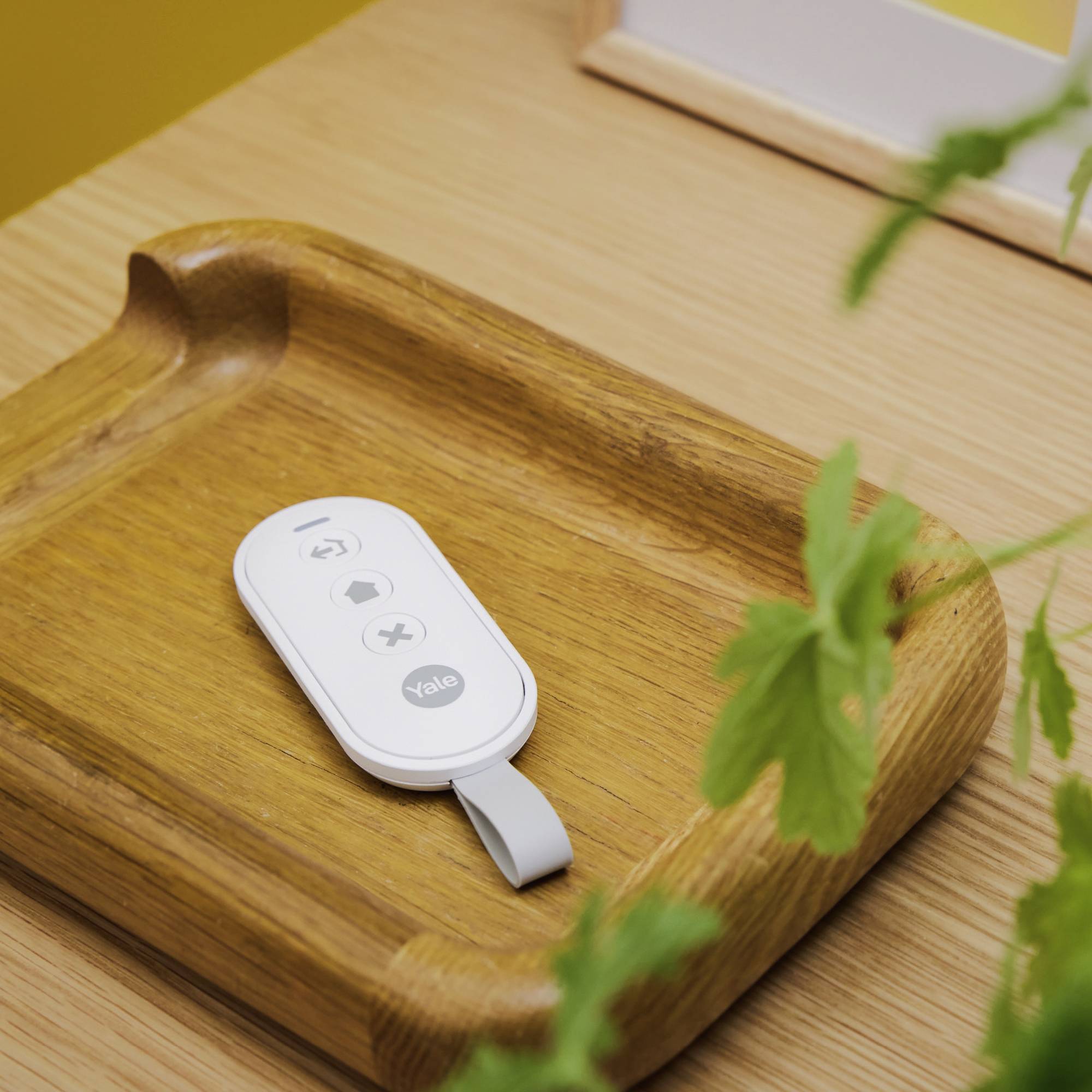 YALE AL-KF-1A-W Funk-Alarmanlagen-Erweiterung Funk-Fernbedienung