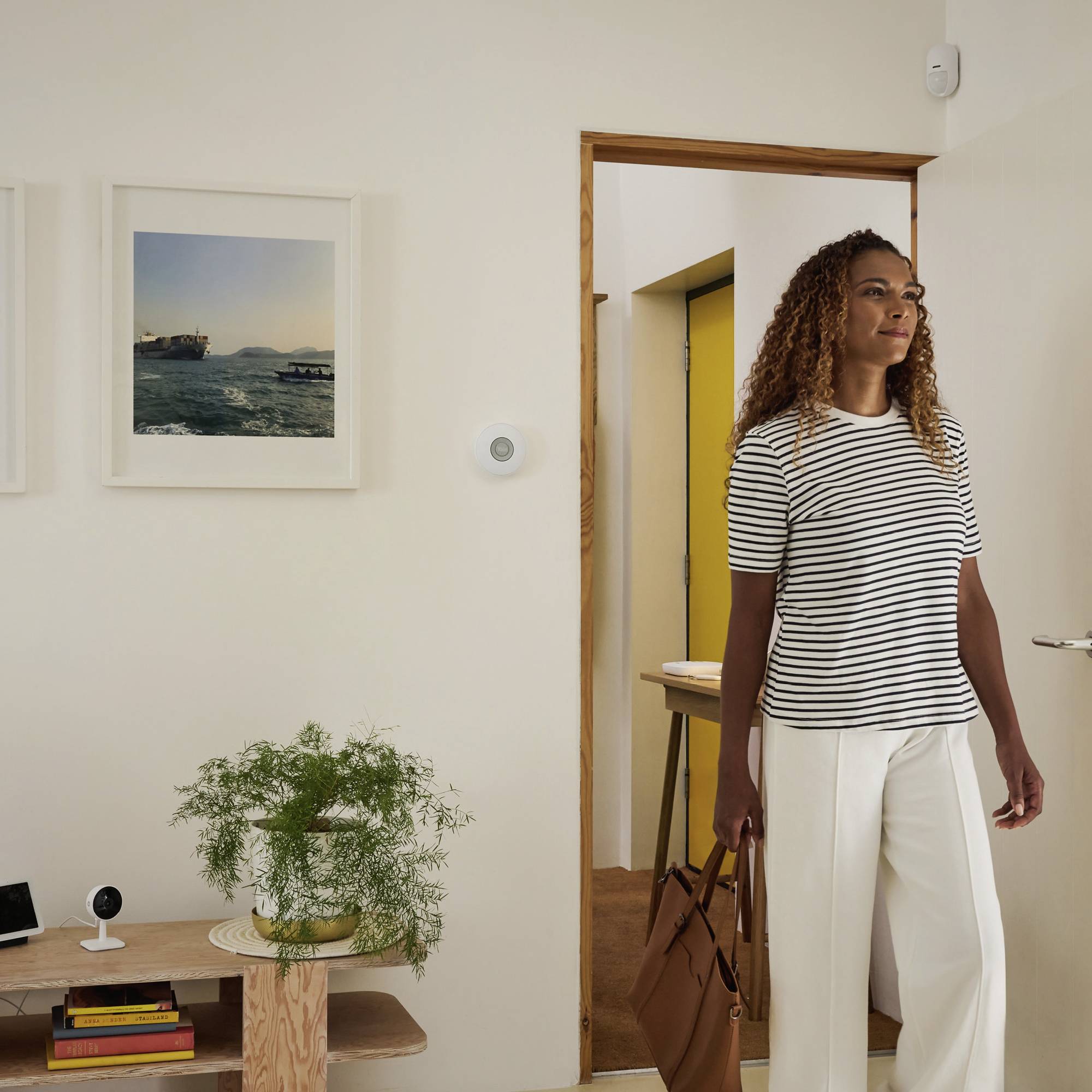 YALE AL-IS-1A-W Funk-Alarmanlagen-Erweiterung Funk-Innensirene