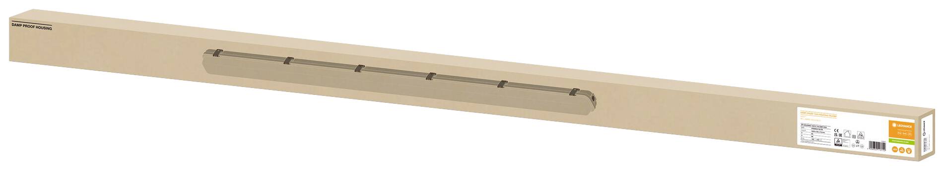 Ledvance Feuchtraumleuchte Housing für T8-Tubes DPHOUS1500P1XLP IP65