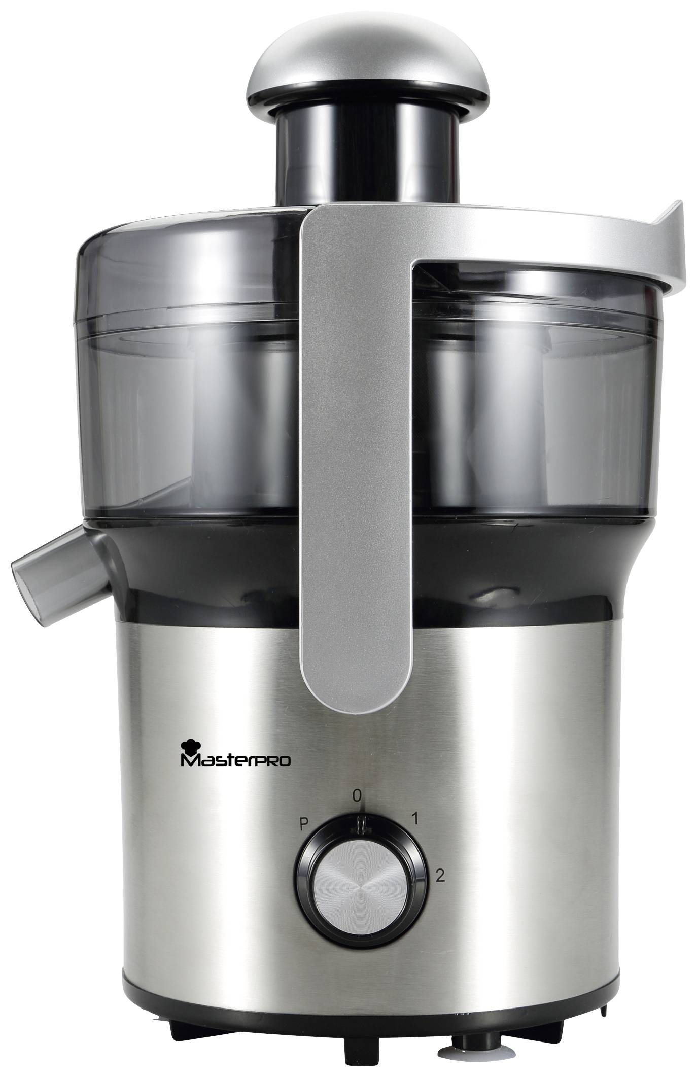 MasterPRO Zitruspresse 350 W Edelstahl, Schwarz