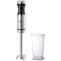 MasterPRO Stabmixer 1000W mit Messbecher Schwarz/Edelstahl MasterPRO Stabmixer 1000W mit Messbecher Schwarz/Edelstahl