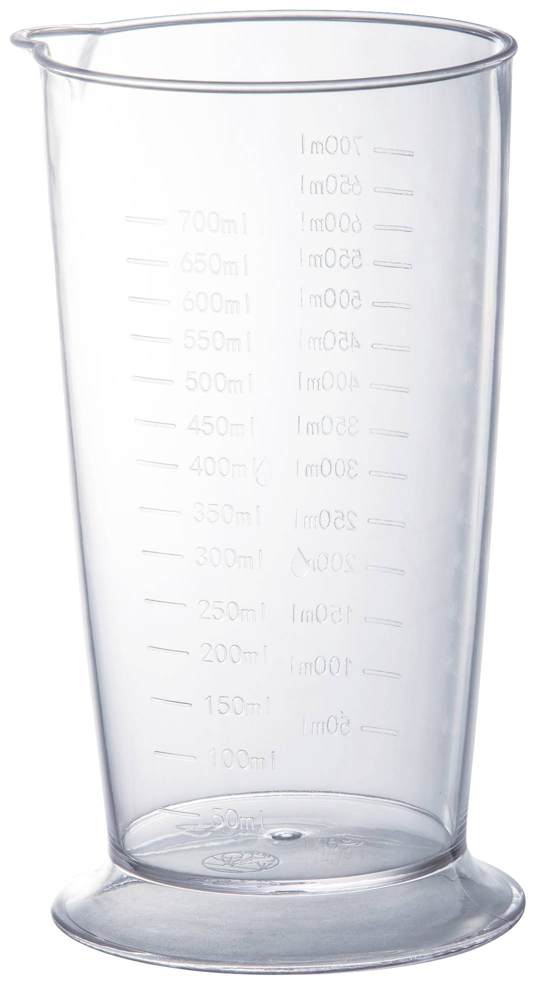 MasterPRO Stabmixer 1000W mit Messbecher Schwarz/Edelstahl