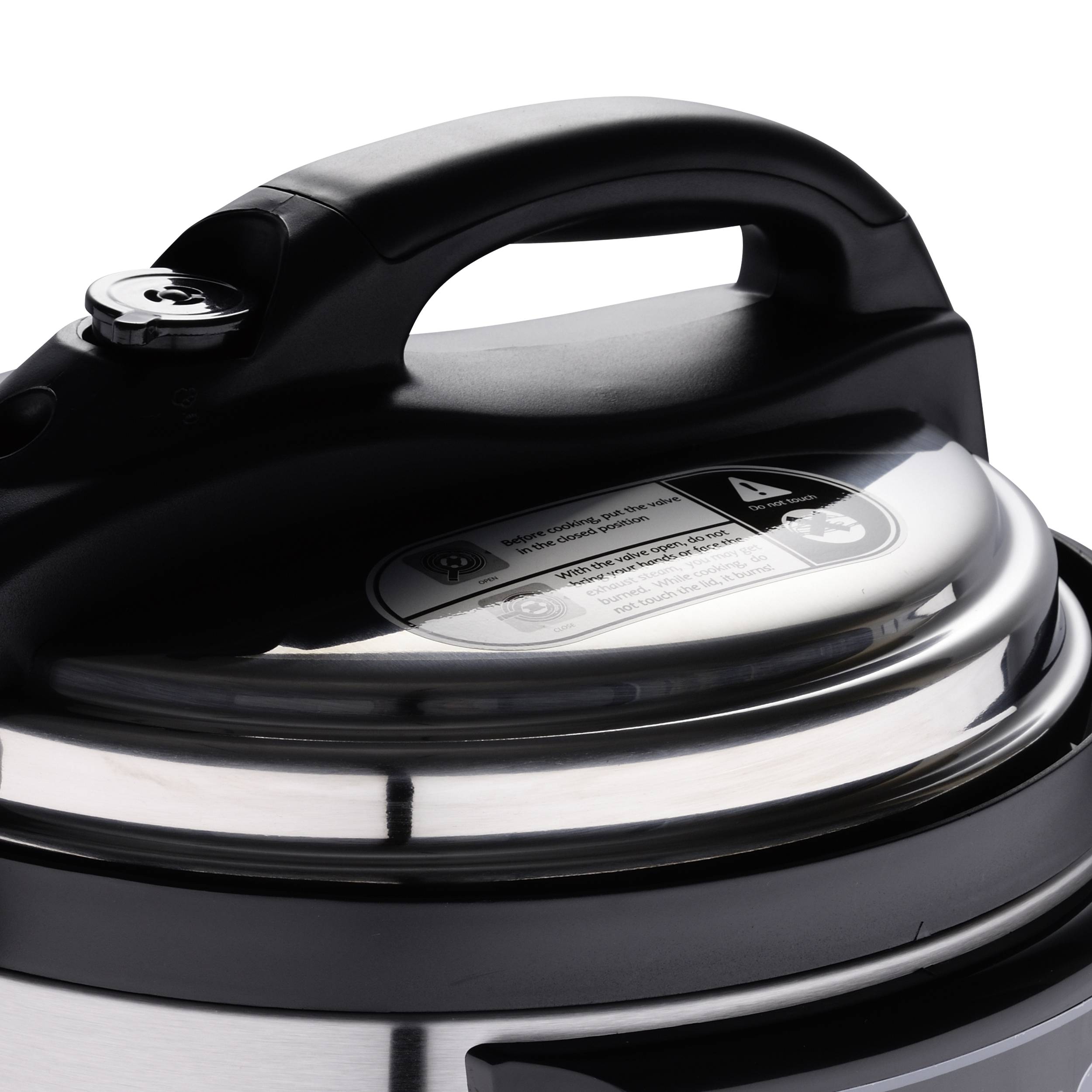 MasterPRO BGMP-9079 Schnellkochtopf Schwarz/Edelstahl