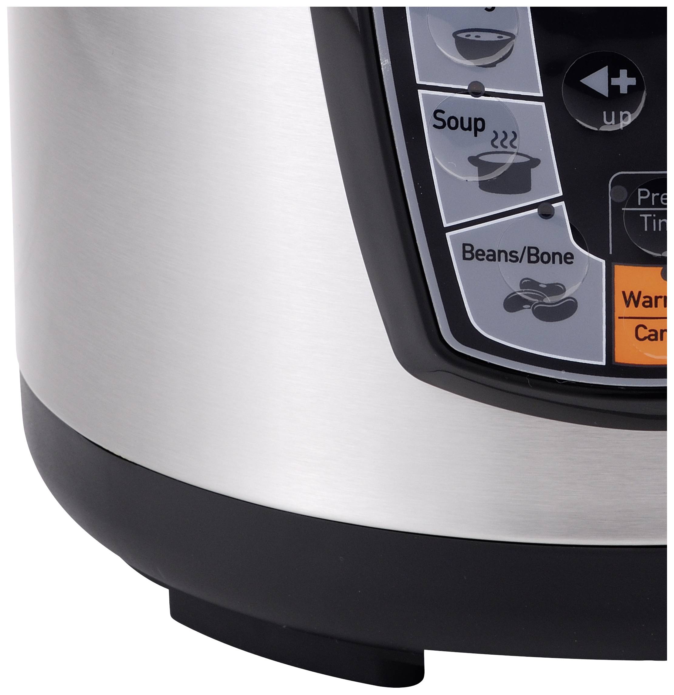 MasterPRO BGMP-9079 Schnellkochtopf Schwarz/Edelstahl