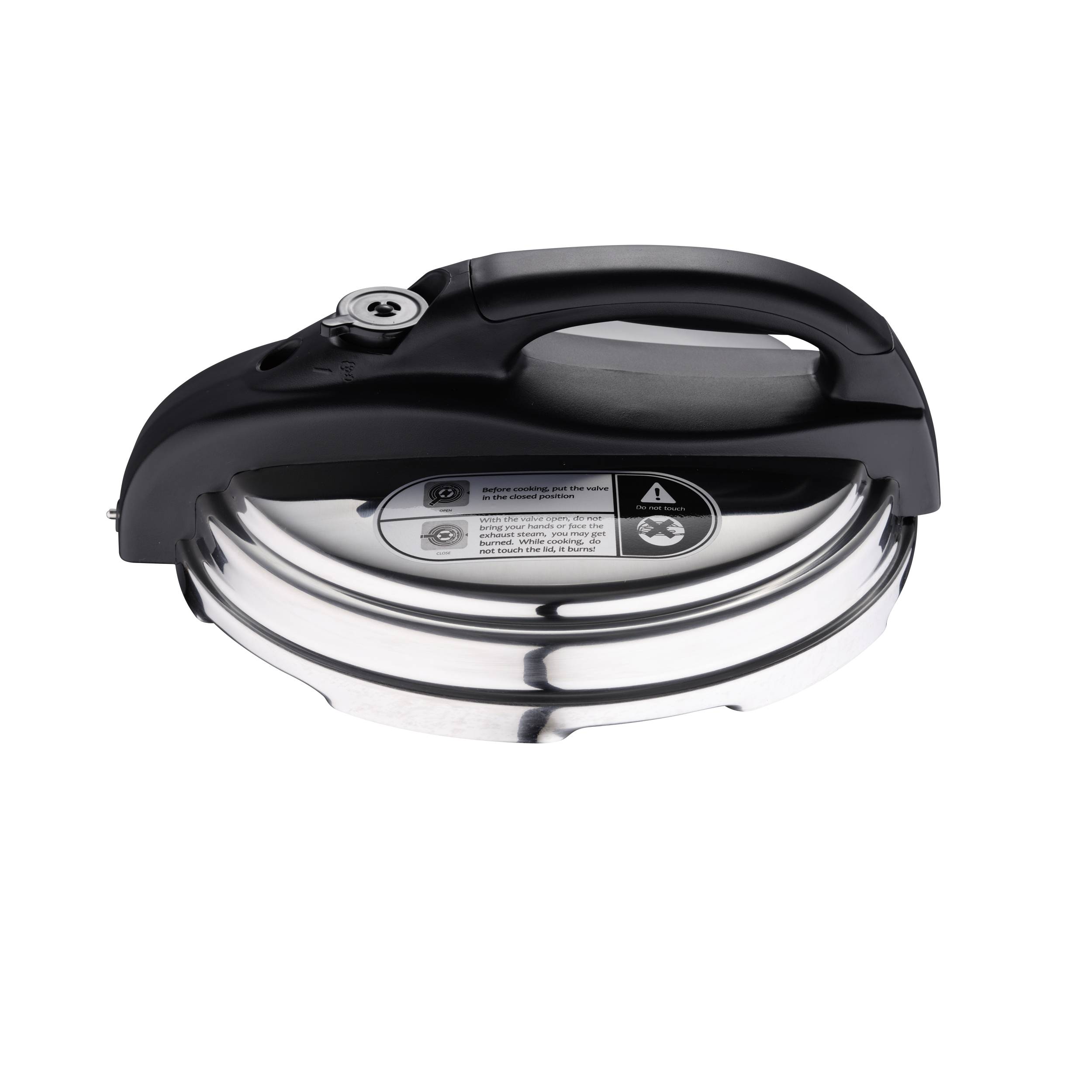 MasterPRO BGMP-9079 Schnellkochtopf Schwarz/Edelstahl