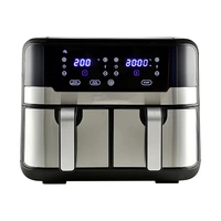 MasterPRO Heißluft-Fritteuse 9l 2400W Antihaftbeschichtung, Cool-Touch-Gehäuse, Timerfunktion, Überhitzungsschutz, mit Display MasterPRO Heißluft-Fritteuse 9l 2400W Antihaftbeschichtung, Cool-Touch-Gehäuse, Timerfunktion, Überhitzungsschutz, mit Display