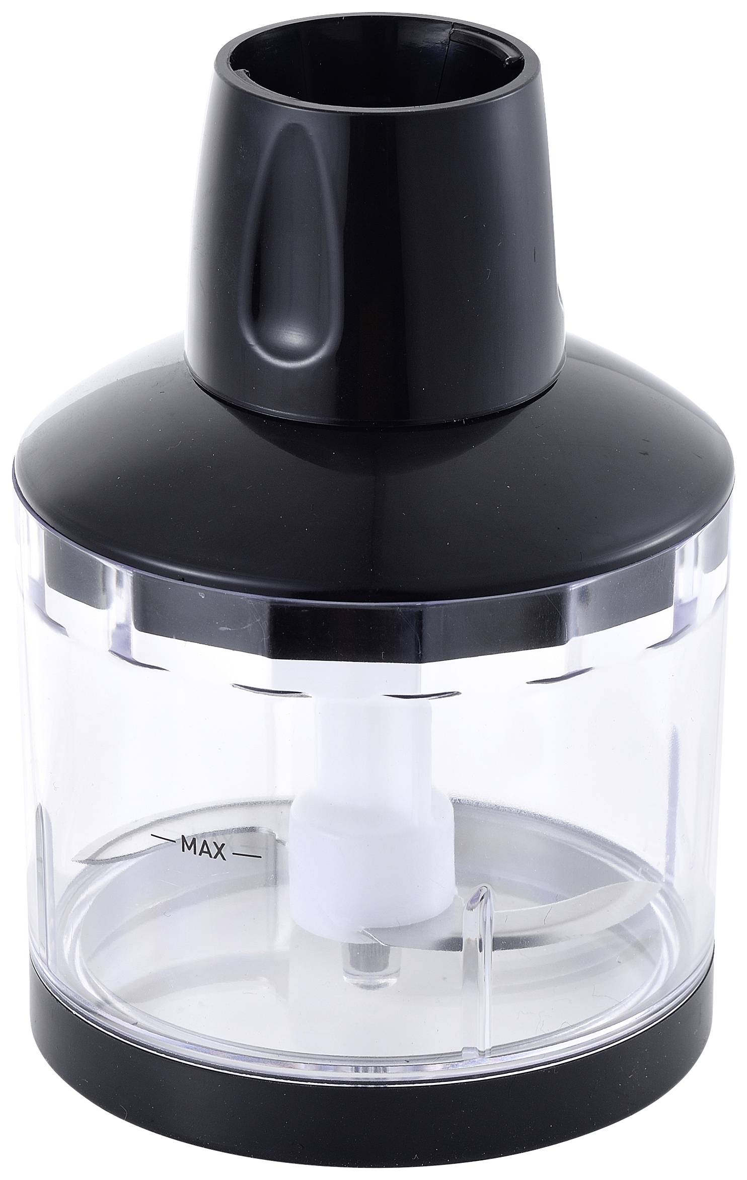 MasterPRO Stabmixer 1000W mit Messbecher, mit Mixbecher Schwarz/Edelstahl, Transparent