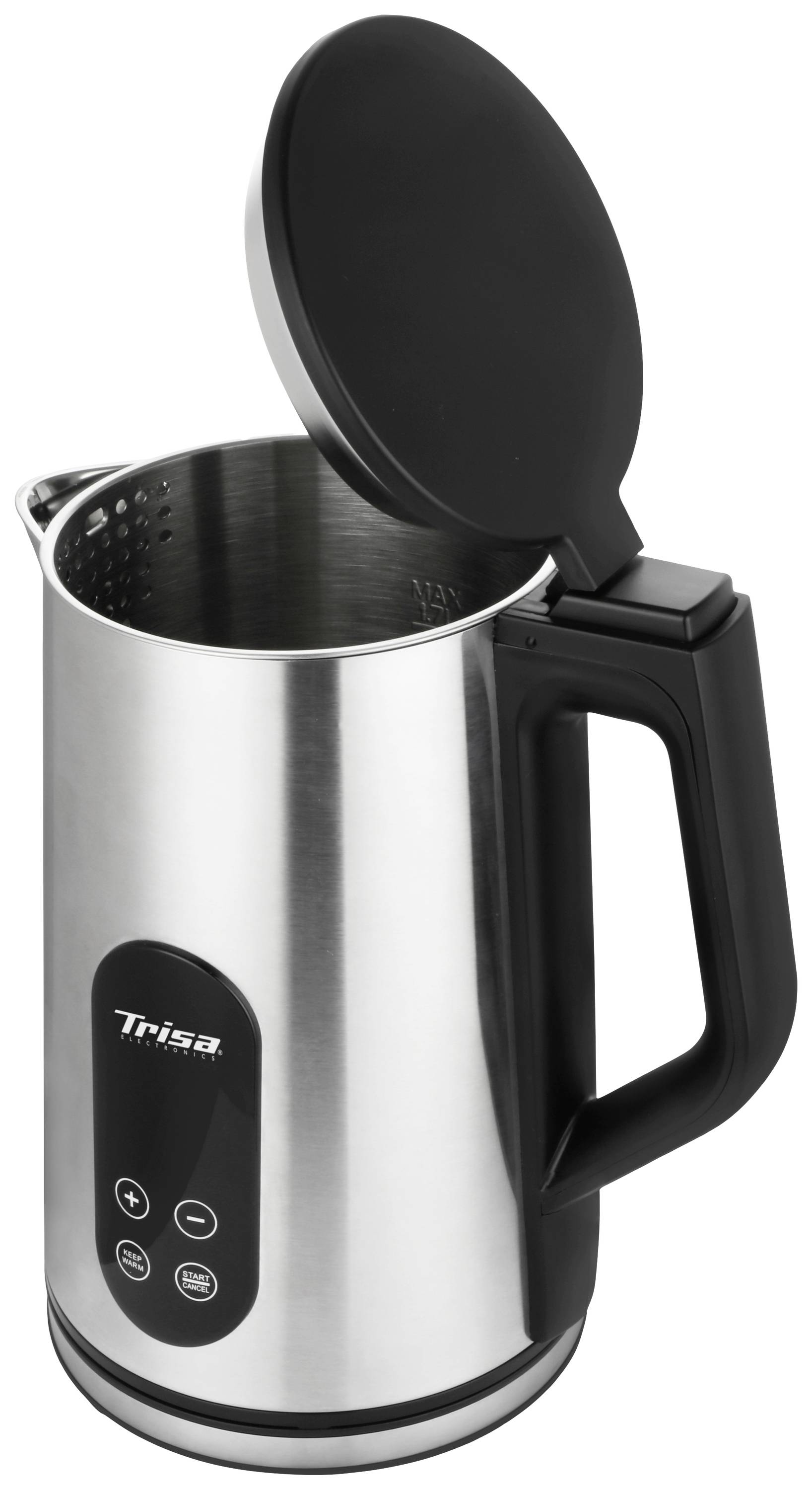 Trisa Digital Boil Wasserkocher Edelstahl Fassungsvermögen: 1.7l