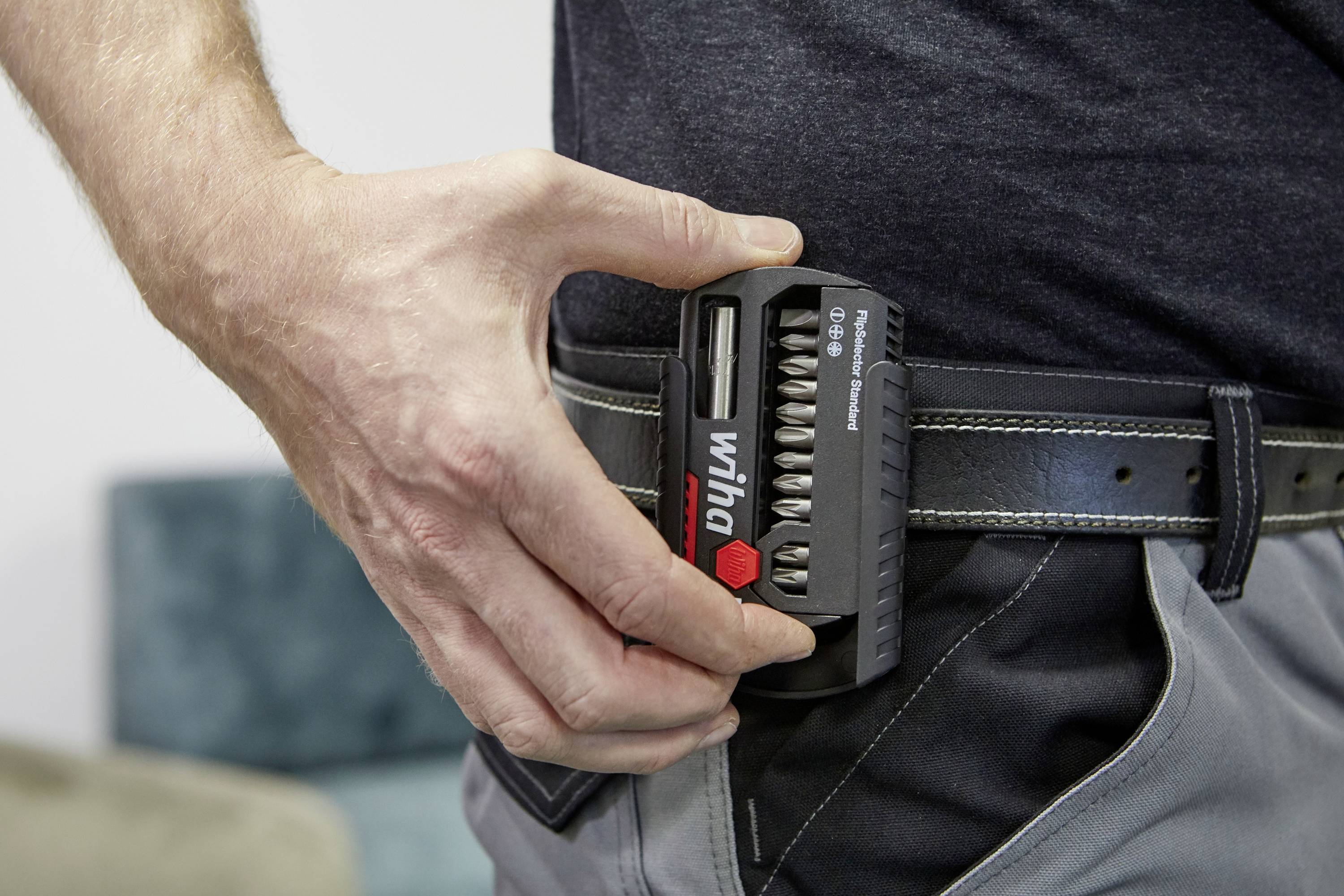 Wiha 39040 Bit-Set 13teilig Kreuzschlitz Phillips, Kreuzschlitz Pozidriv, TORX inkl. Bithalter