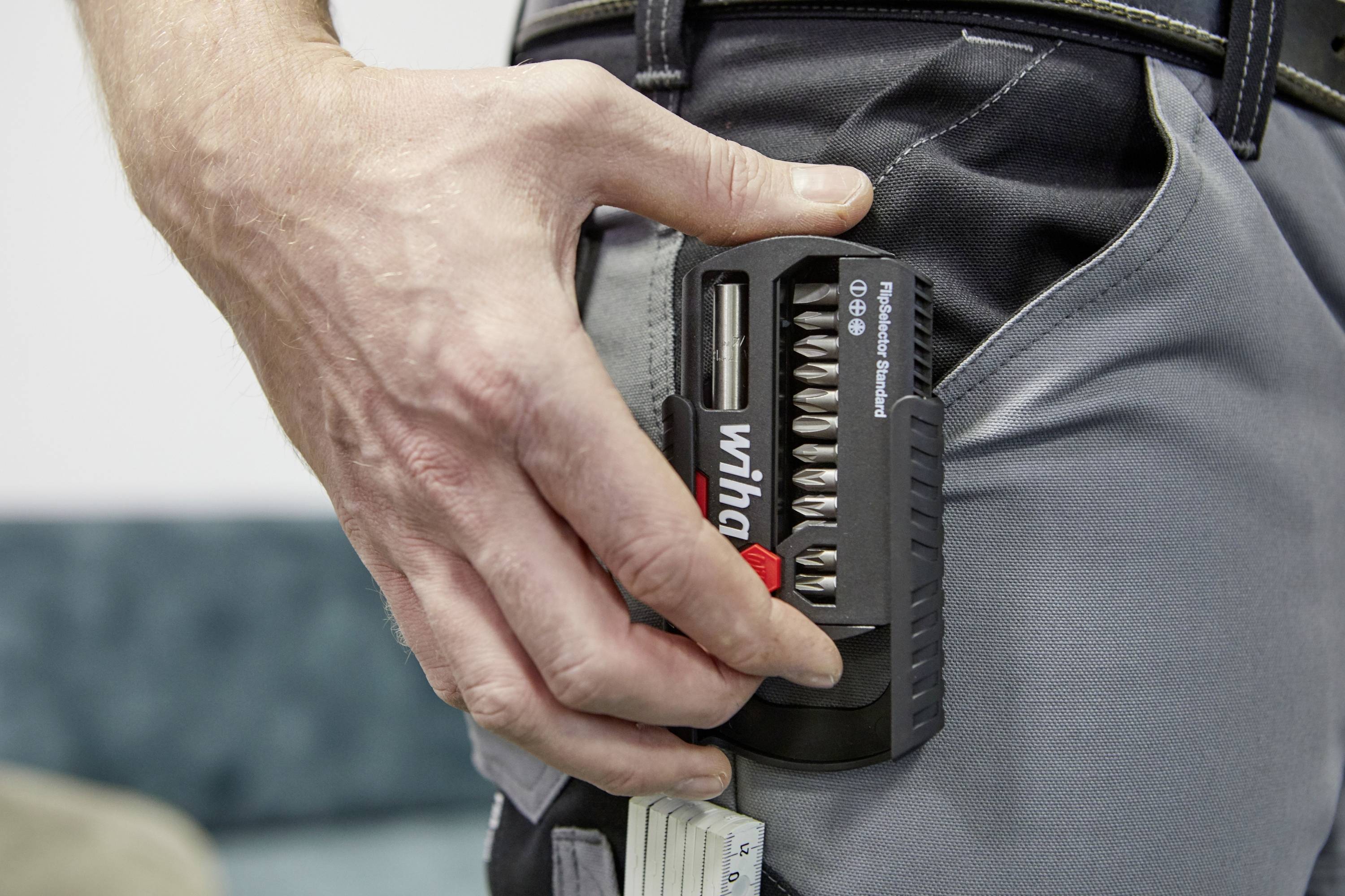 Wiha 39040 Bit-Set 13teilig Kreuzschlitz Phillips, Kreuzschlitz Pozidriv, TORX inkl. Bithalter