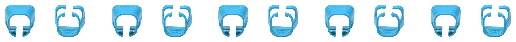 Digitus A-CC-B Patchkabel-Farbclips Blau 100St.