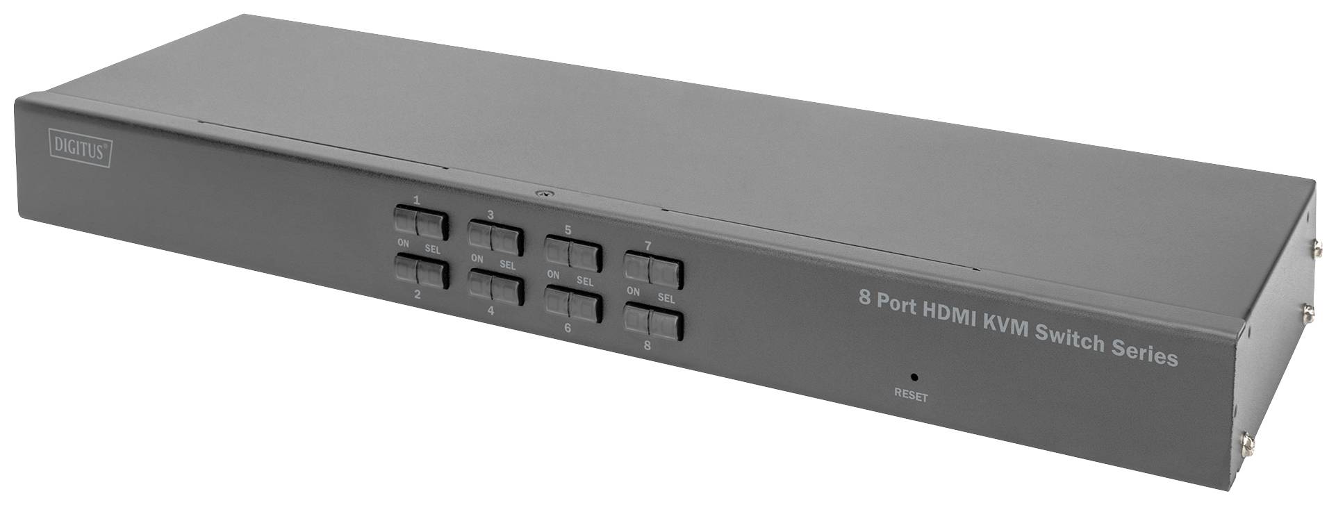 Digitus DS-12910 8 Port KVM-Umschalter HDMI 3840 x 2160 Pixel