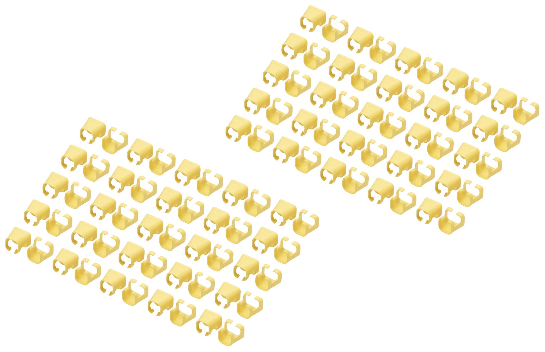 Digitus A-CC-Y Patchkabel-Farbclips Gelb 100St.