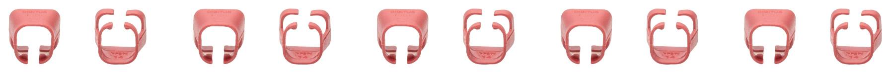 Digitus A-CC-R Patchkabel-Farbclips Rot 100St.