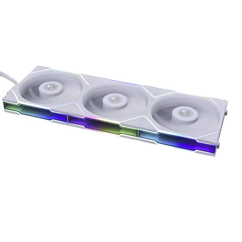 Lian Li Lian Li UNI FAN TL Series Reverse Blade Lüfter - 120mm, weiß PC-Gehäuse-Lüfter Weiß (B x H x T) 124 x 120 x 28 mm inkl. LED-Beleuchtung