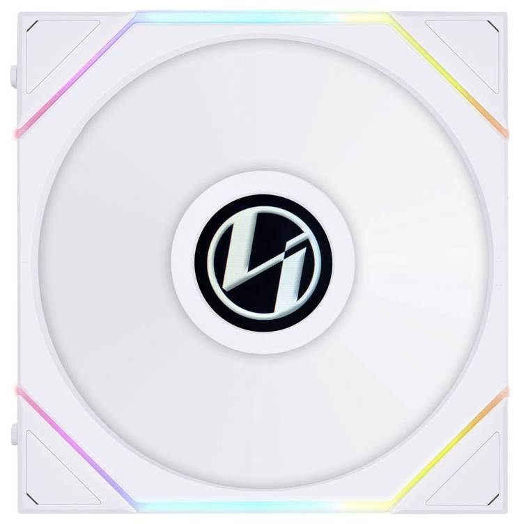 Lian Li UNI FAN TL LCD Series PC-Gehäuse-Lüfter Weiß (B x H x T) 144 x 140 x 28 mm inkl. LED-Beleuchtung, inkl. Display