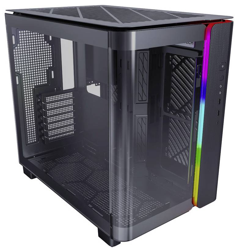 MONTECH KING 95 Tempered Glass ARGB Midi-Tower PC-Gehäuse Schwarz
