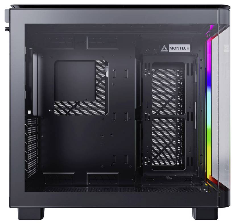 MONTECH KING 95 Tempered Glass ARGB Midi-Tower PC-Gehäuse Schwarz
