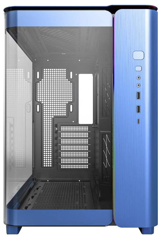 MONTECH KING 95 Tempered Glass ARGB Midi-Tower PC-Gehäuse Blau