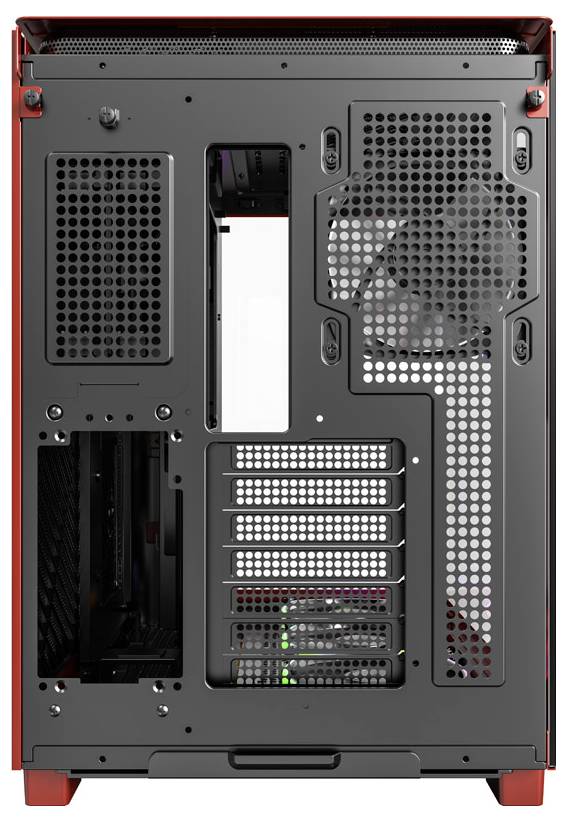 MONTECH KING 95 PRO Tempered Glass ARGB Midi-Tower PC-Gehäuse Rot