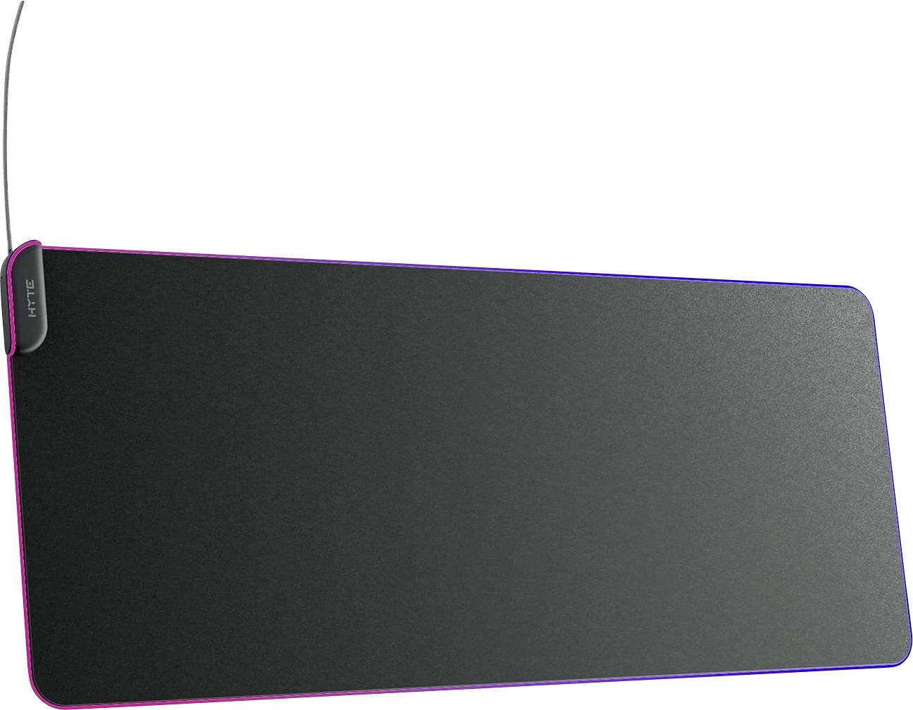 HYTE CNVS Intense Play Mat qRGB Gaming Mauspad - schwarz Gaming-Mauspad Schwarz