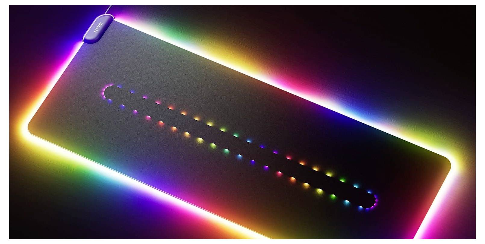 HYTE CNVS Intense Play Mat qRGB Gaming Mauspad - schwarz Gaming-Mauspad Schwarz