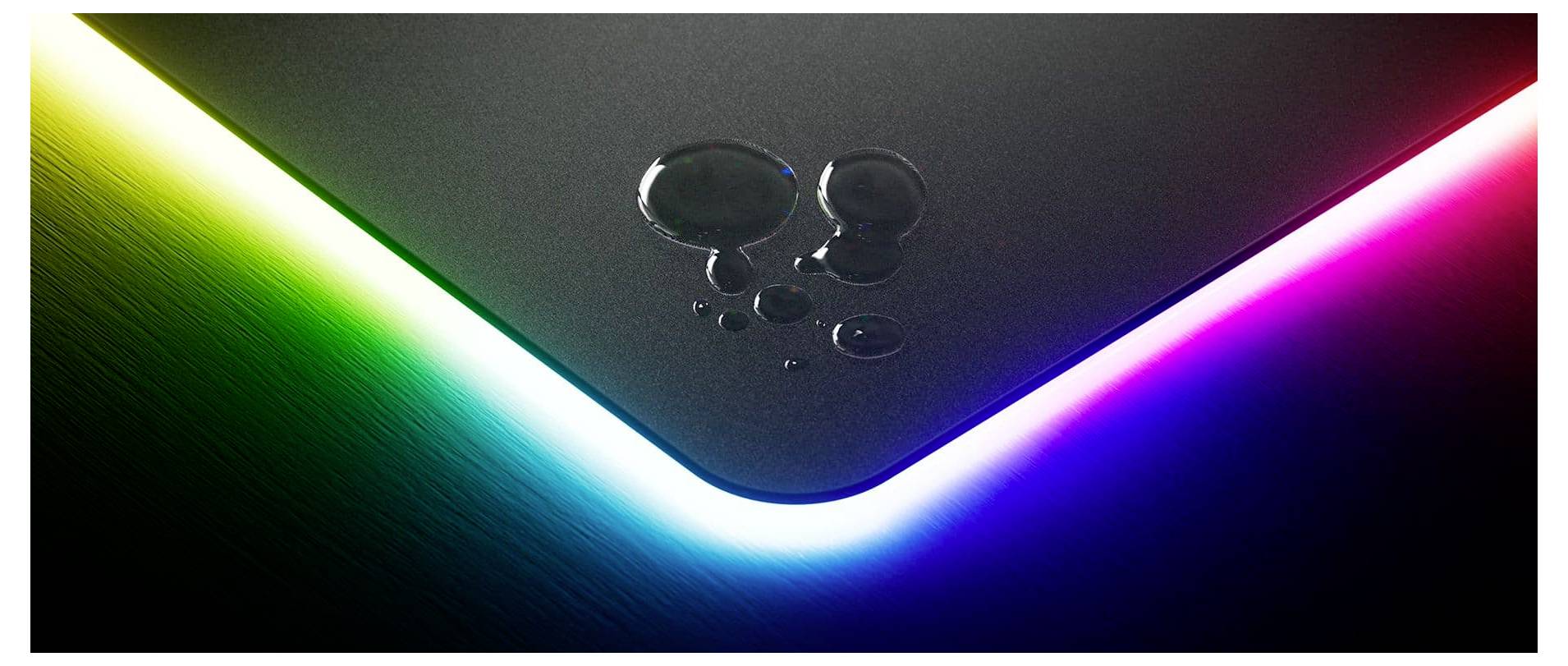 HYTE CNVS Intense Play Mat qRGB Gaming Mauspad - schwarz Gaming-Mauspad Schwarz