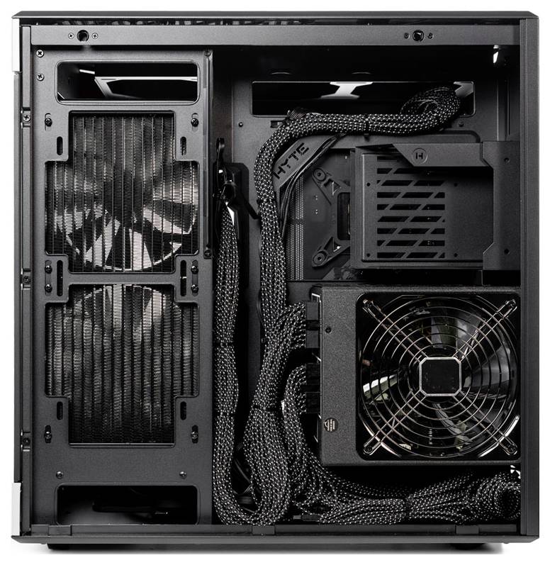 HYTE Y60 Tempered Glass Midi-Tower PC-Gehäuse Schwarz/Weiß