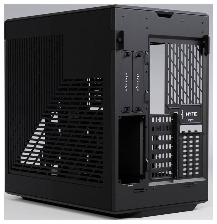 HYTE Y60 Tempered Glass Midi-Tower PC-Gehäuse Schwarz