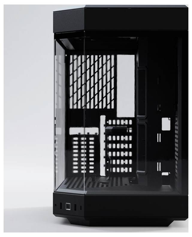 HYTE Y60 Tempered Glass Midi-Tower PC-Gehäuse Schwarz