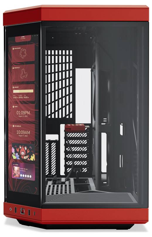 HYTE Y70 Touch Midi-Tower PC-Gehäuse Schwarz