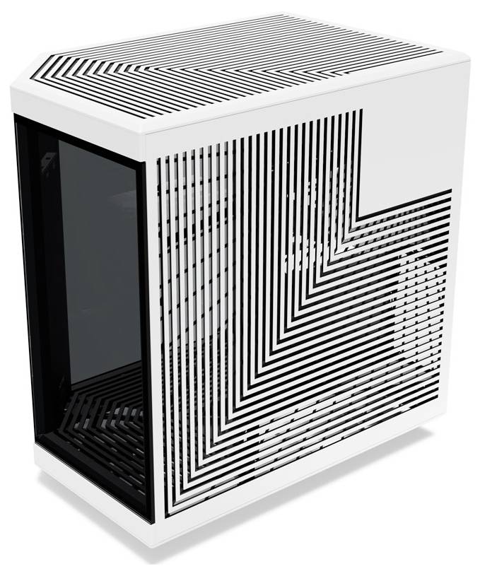 HYTE Y70 Touch Midi-Tower PC-Gehäuse Schwarz-Weiß