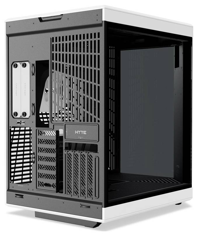 HYTE Y70 Touch Midi-Tower PC-Gehäuse Schwarz-Weiß
