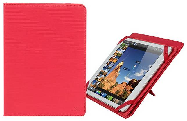 Rivacase 3217_GATWICKCASE_10.1_R Tablet-Cover Universal 25,7cm (10,1") Back Cover Rot