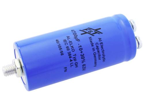 FTCAP GHB22216050080 / 1012291 Elektrolyt-Kondensator Schraubanschluss 2200 µF 160V (Ø x L) 50mm x 80mm 1St.