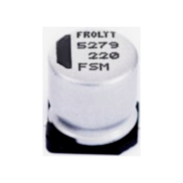 Frolyt E-RSY342 Elektrolyt-Kondensator SMD 4.5 mm 220 µF 16 V 20 % (Ø x L) 8.9 mm x 12 mm