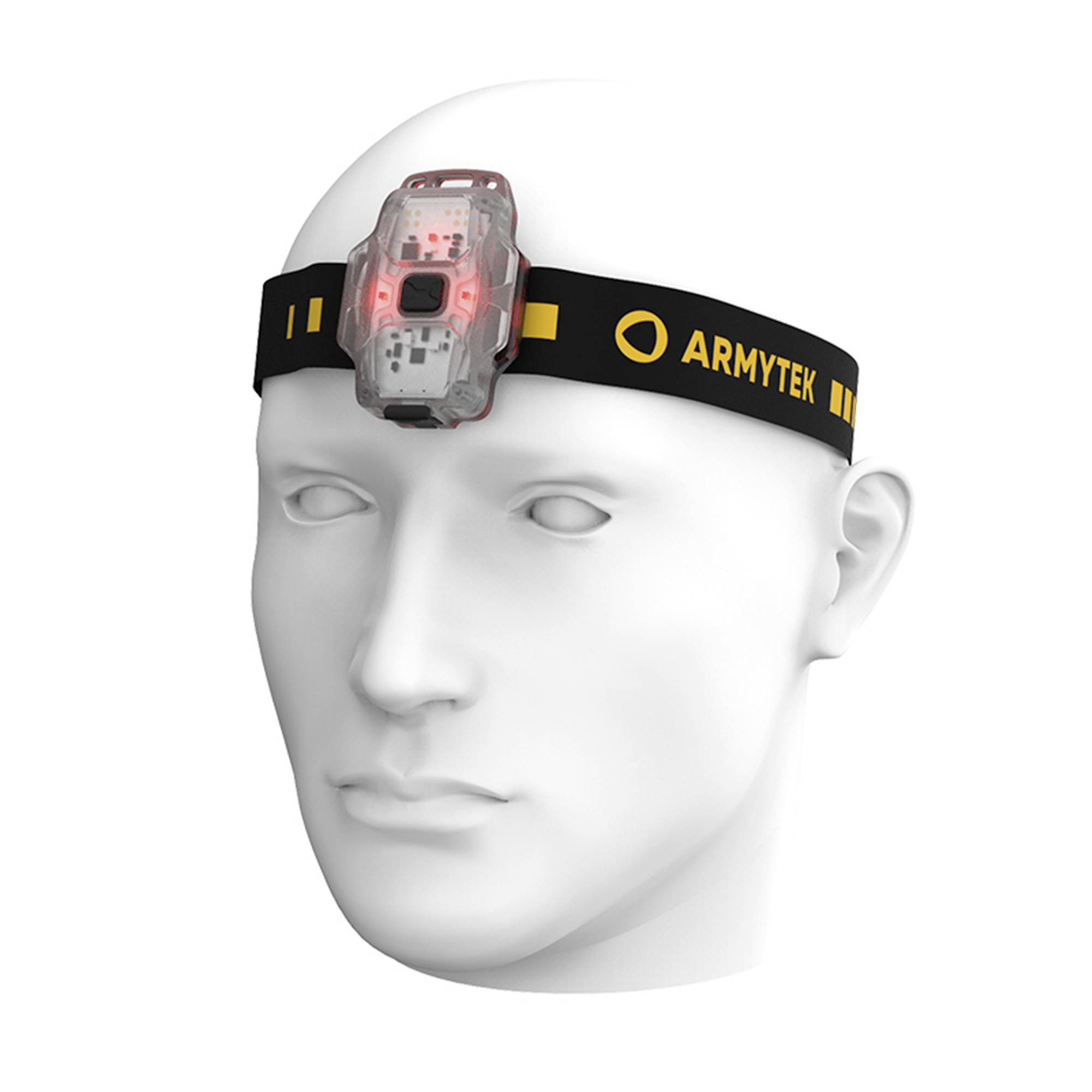 ArmyTek F07001R Crystal Red Mobile Kleinleuchte LED Rot, Transparent