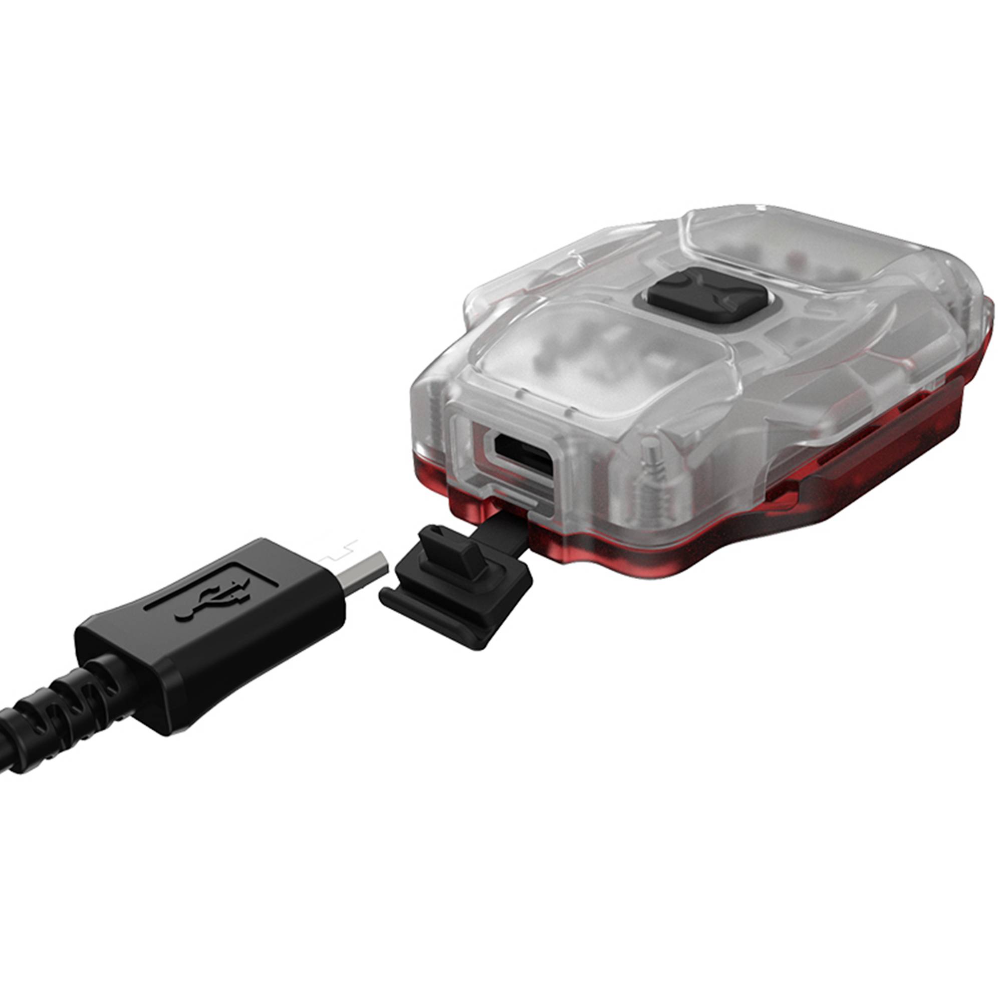 ArmyTek F07001R Crystal Red Mobile Kleinleuchte LED Rot, Transparent