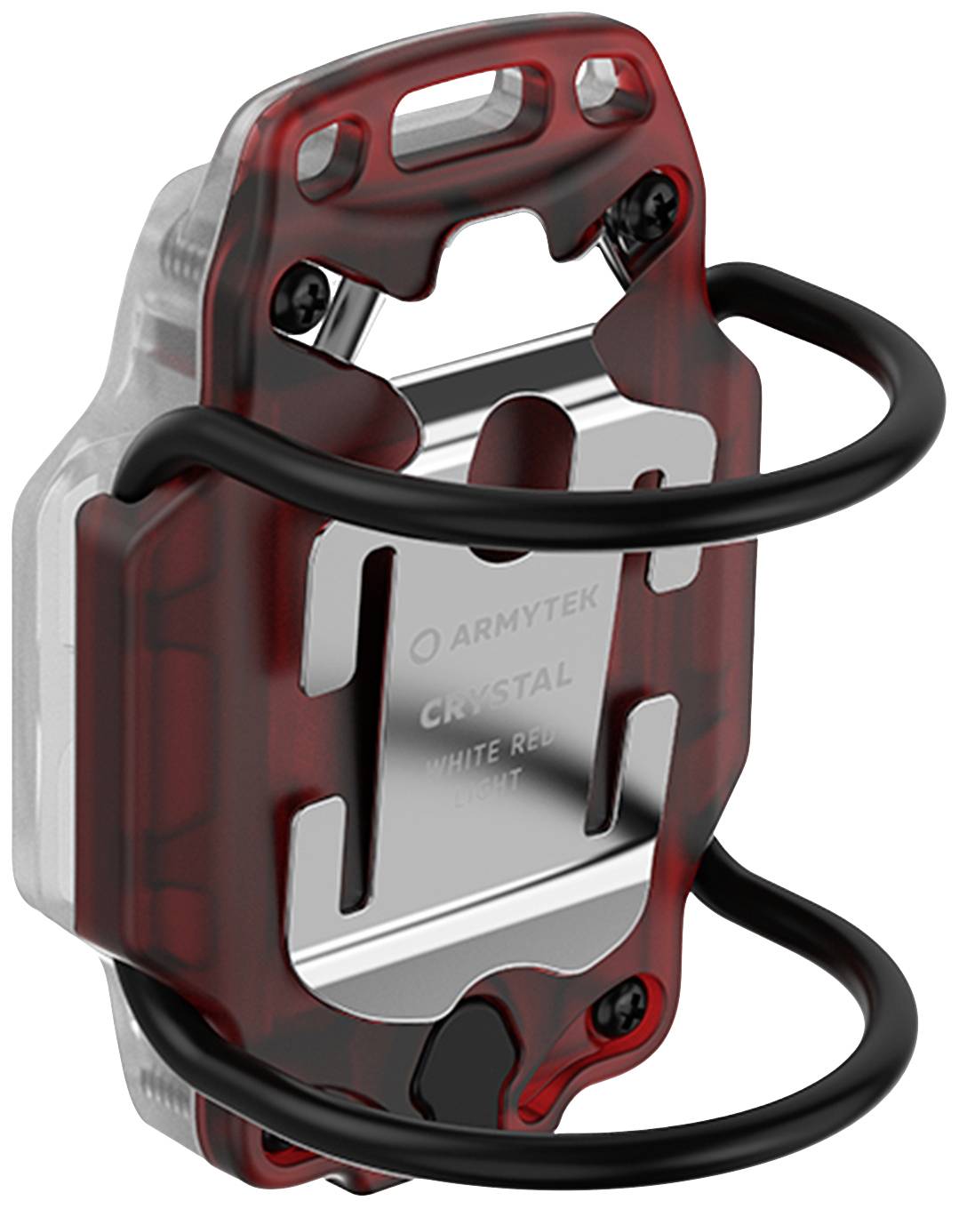 ArmyTek F07001R Crystal Red Mobile Kleinleuchte LED Rot, Transparent